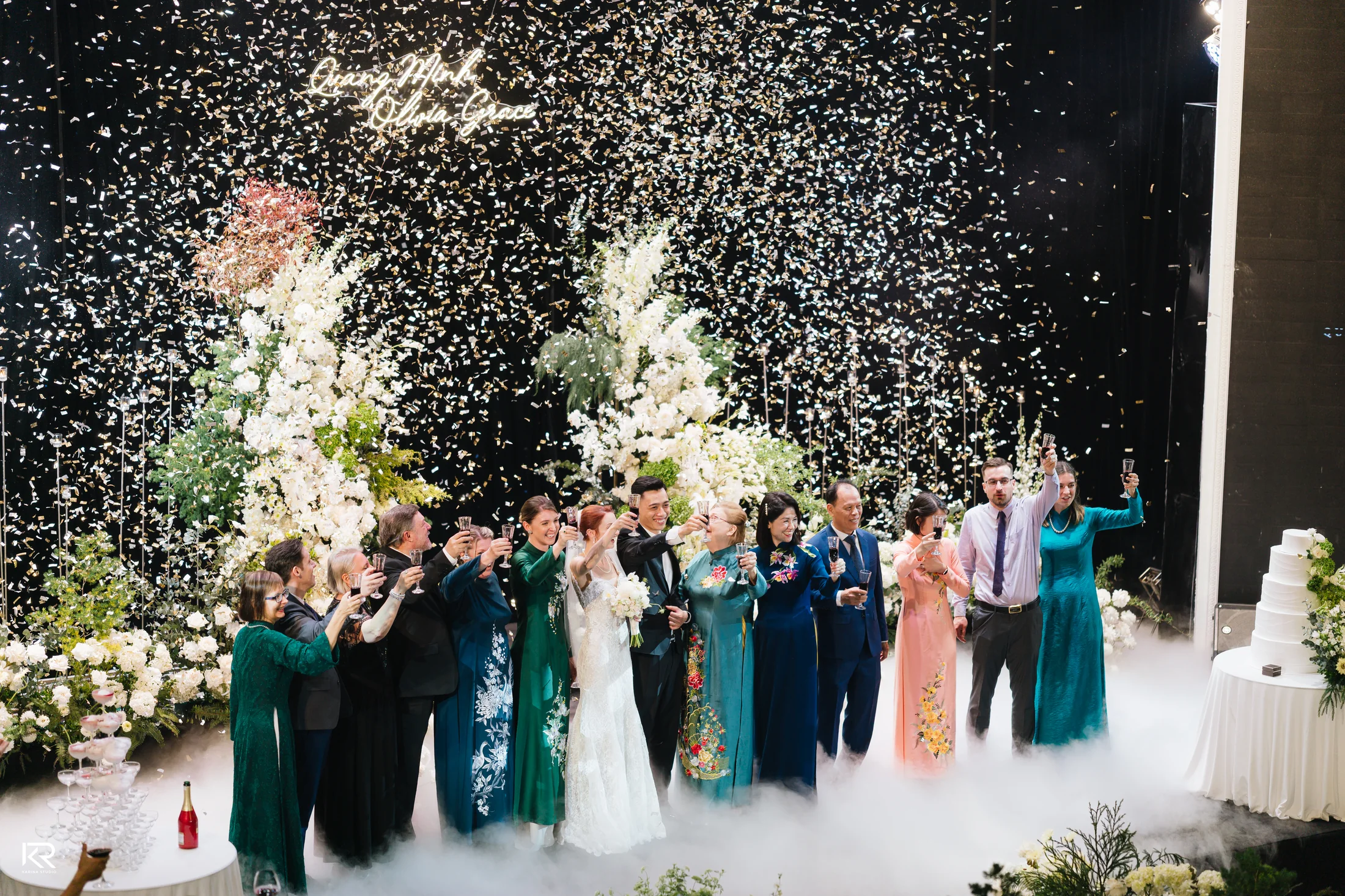 A real wedding celebration hosted by Sơn Tùng