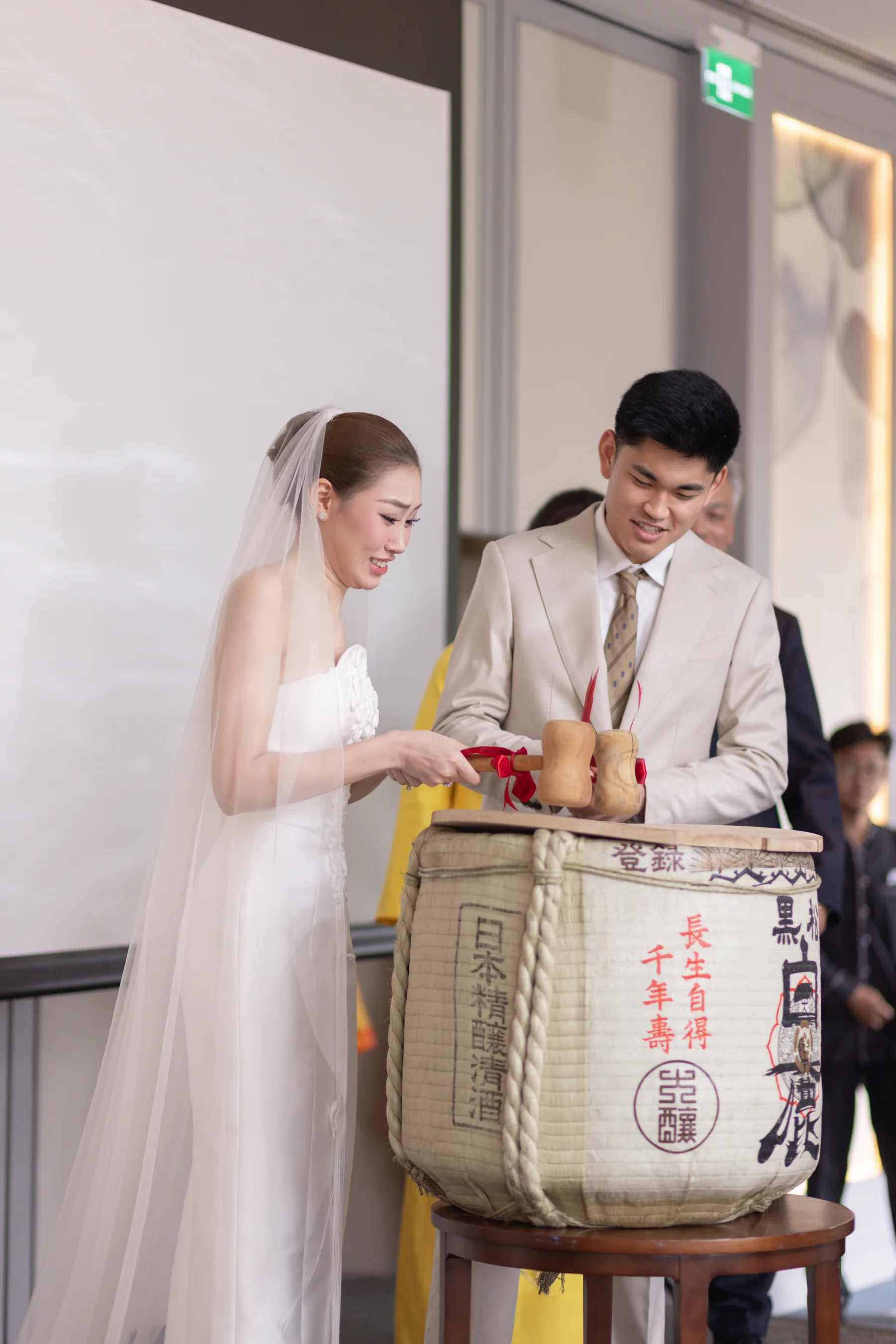 Tuệ Anh and Tatsumi family ceremony