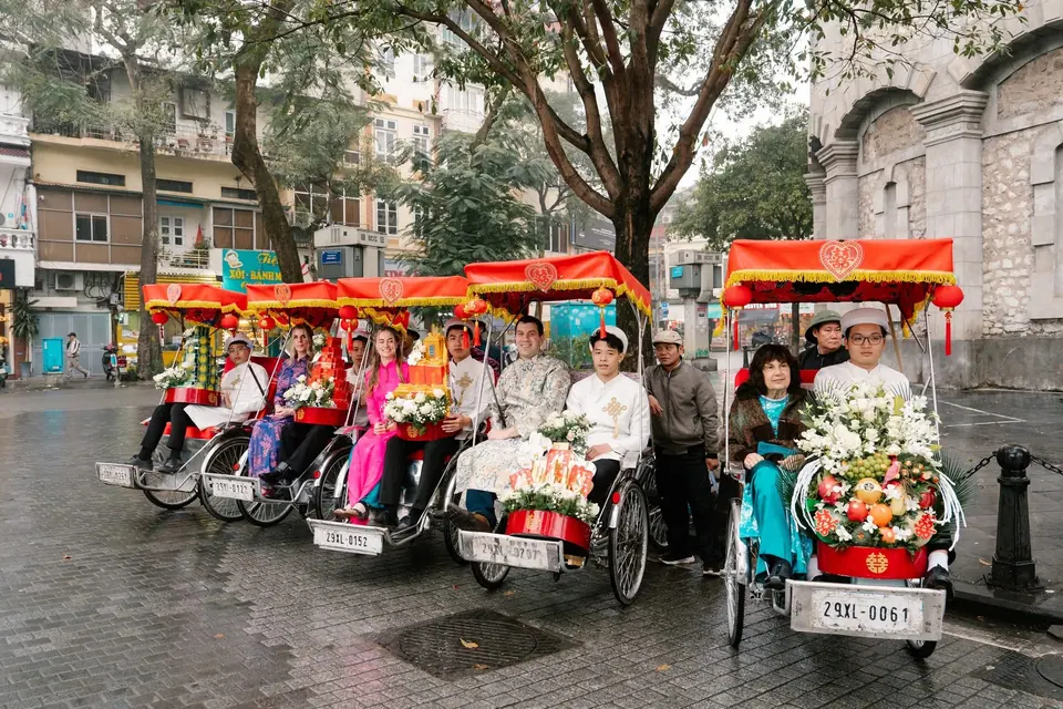 Album Isaac & Trà My · lễ cưới tư gia