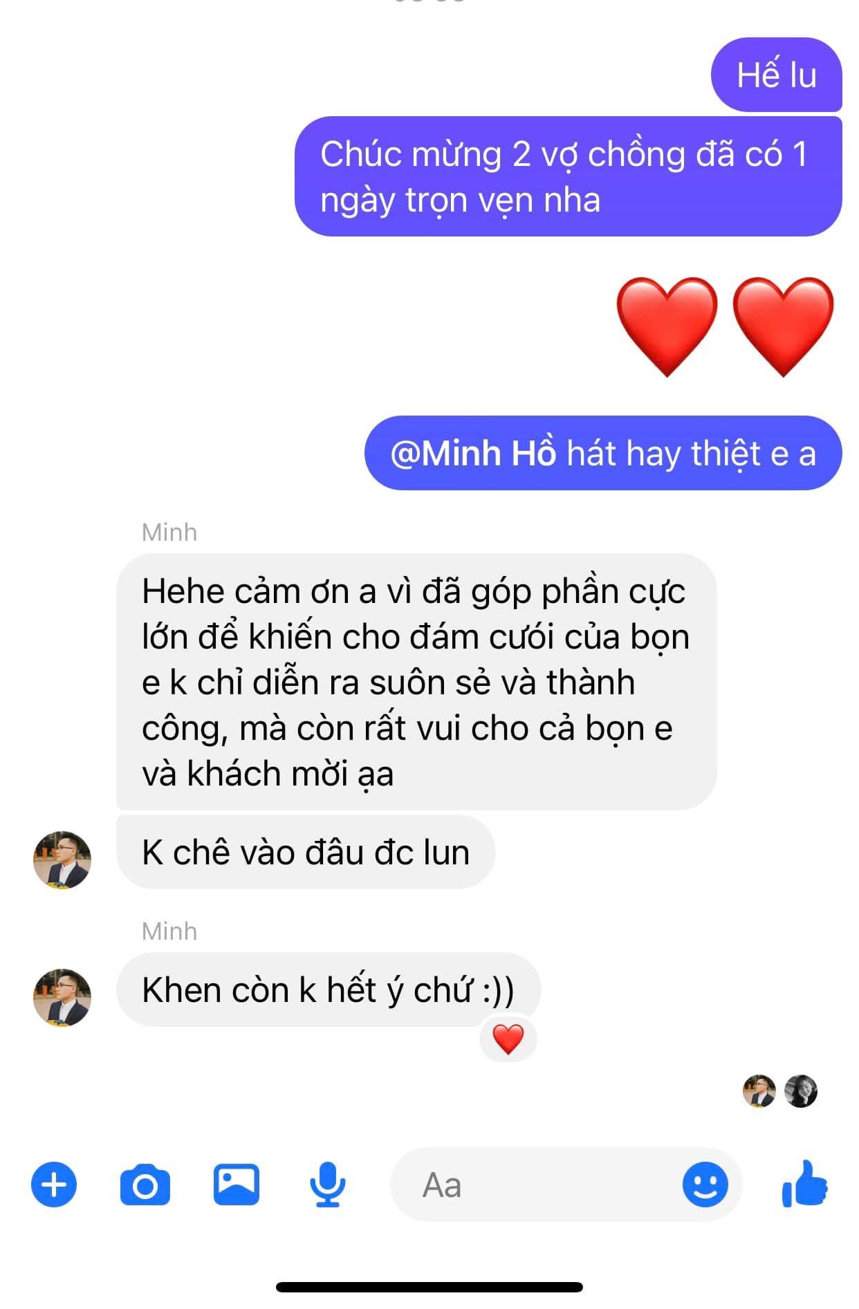 Khoảnh khắc thực tế trong lễ cưới do MC Sơn Tùng đồng hành
