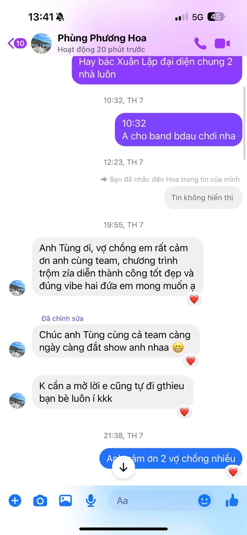 Khoảnh khắc thực tế trong lễ cưới do MC Sơn Tùng đồng hành