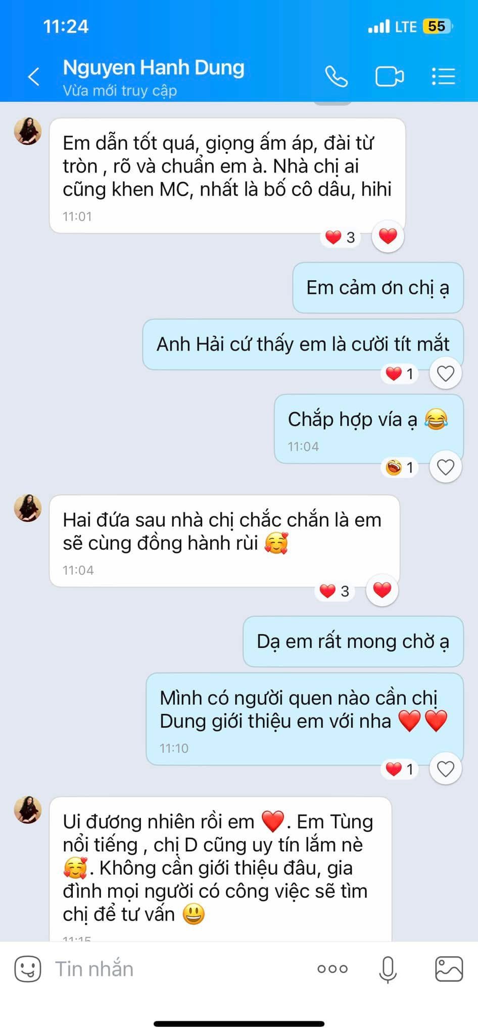 Khoảnh khắc thực tế trong lễ cưới do MC Sơn Tùng đồng hành
