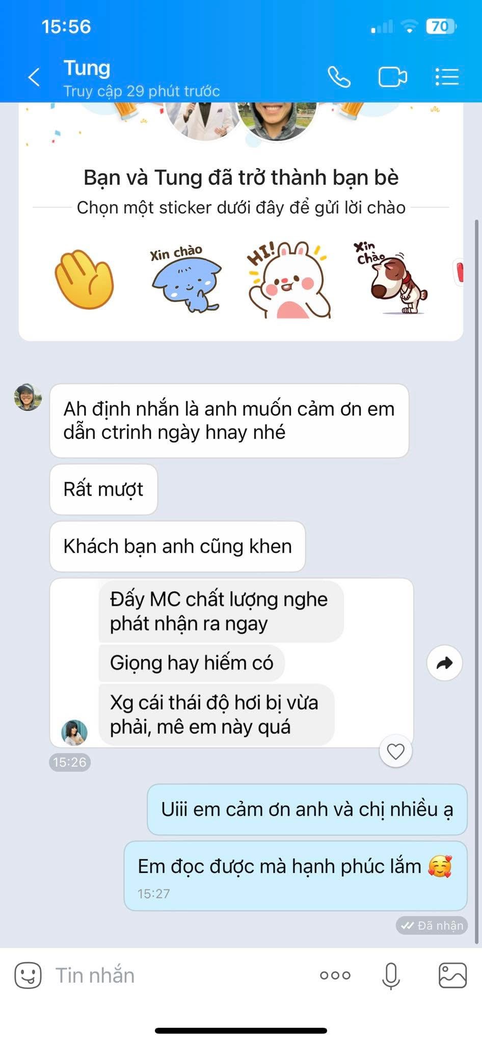 Khoảnh khắc thực tế trong lễ cưới do MC Sơn Tùng đồng hành